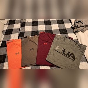 Men's Under Armour drifit shirts (set of 4) XL